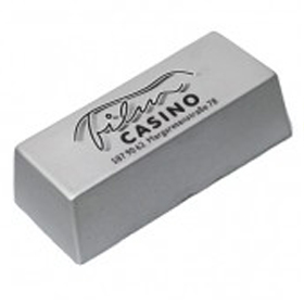 treasure chest stress reliever silver bar